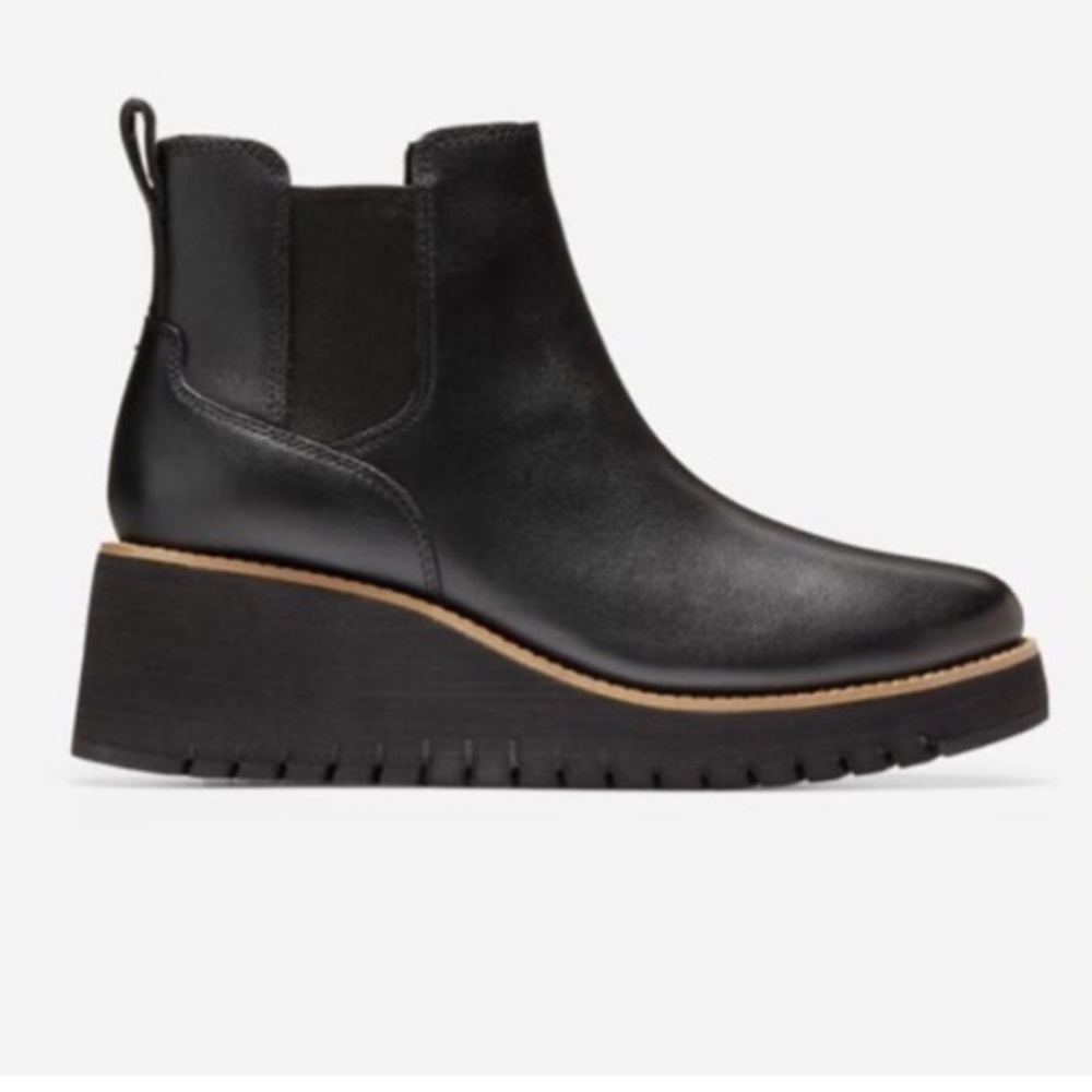 NWOB Cole Haan Zerogrand City Wedge Chelsea Boot Size 6.5